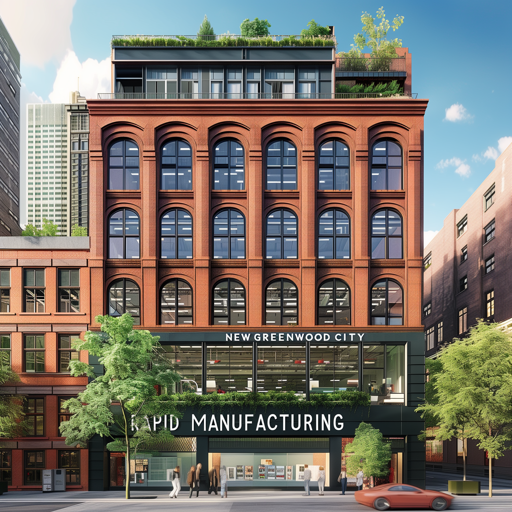 NEW GREENWOOD CITY by Earl S. Bell