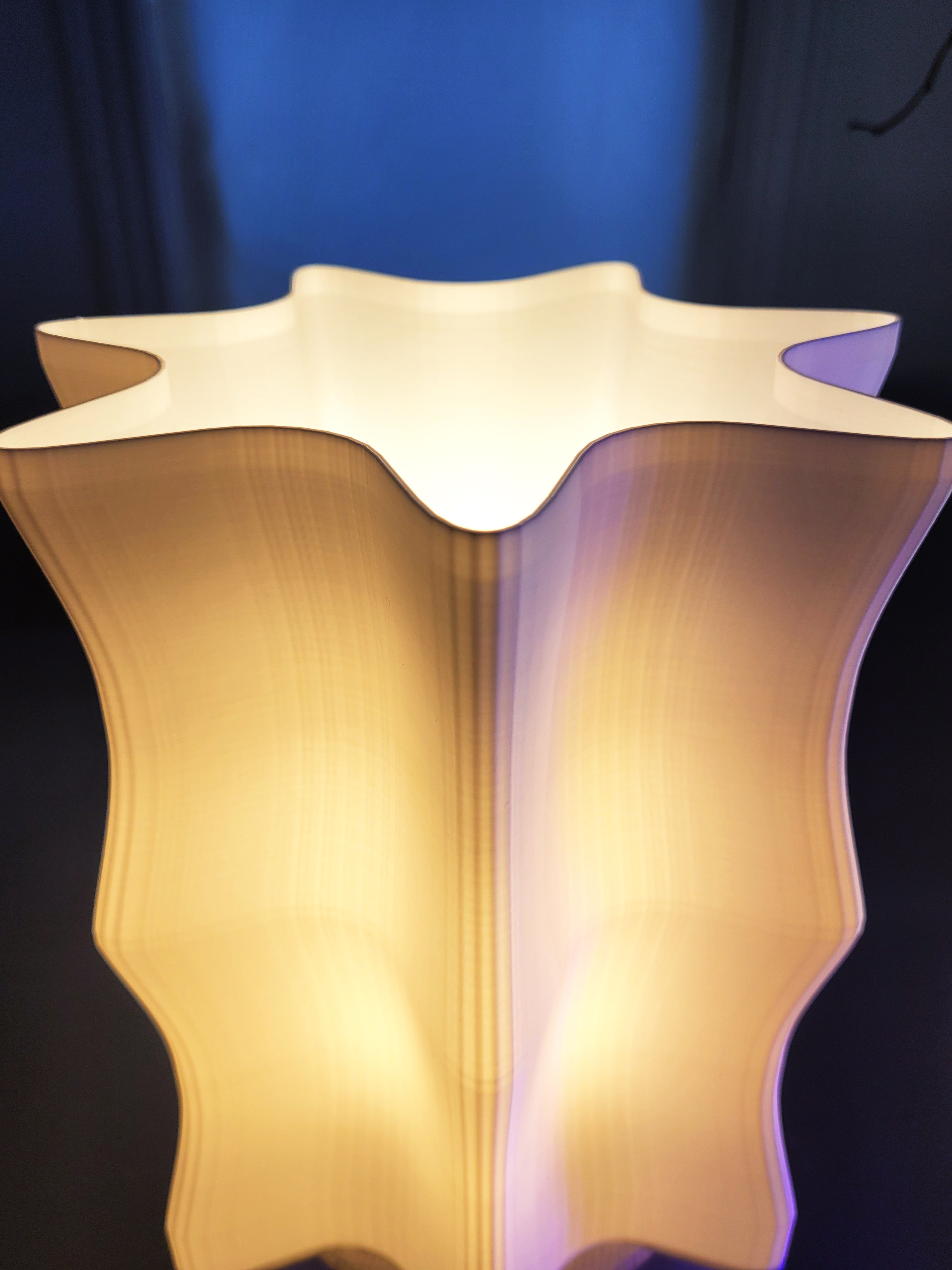 Lightening Flower Lamp