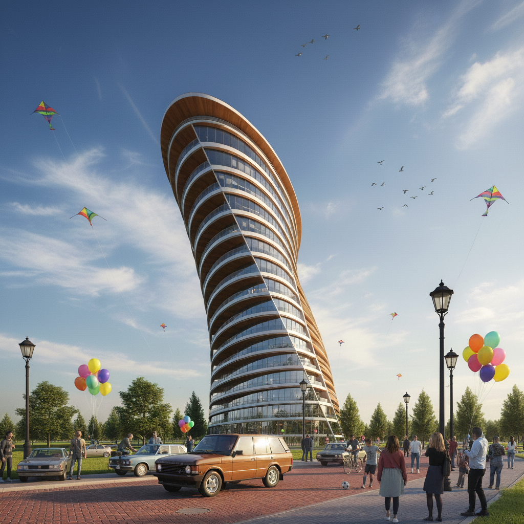 Modeling a 20 story building Dynamic simple form ( Coming Soon )