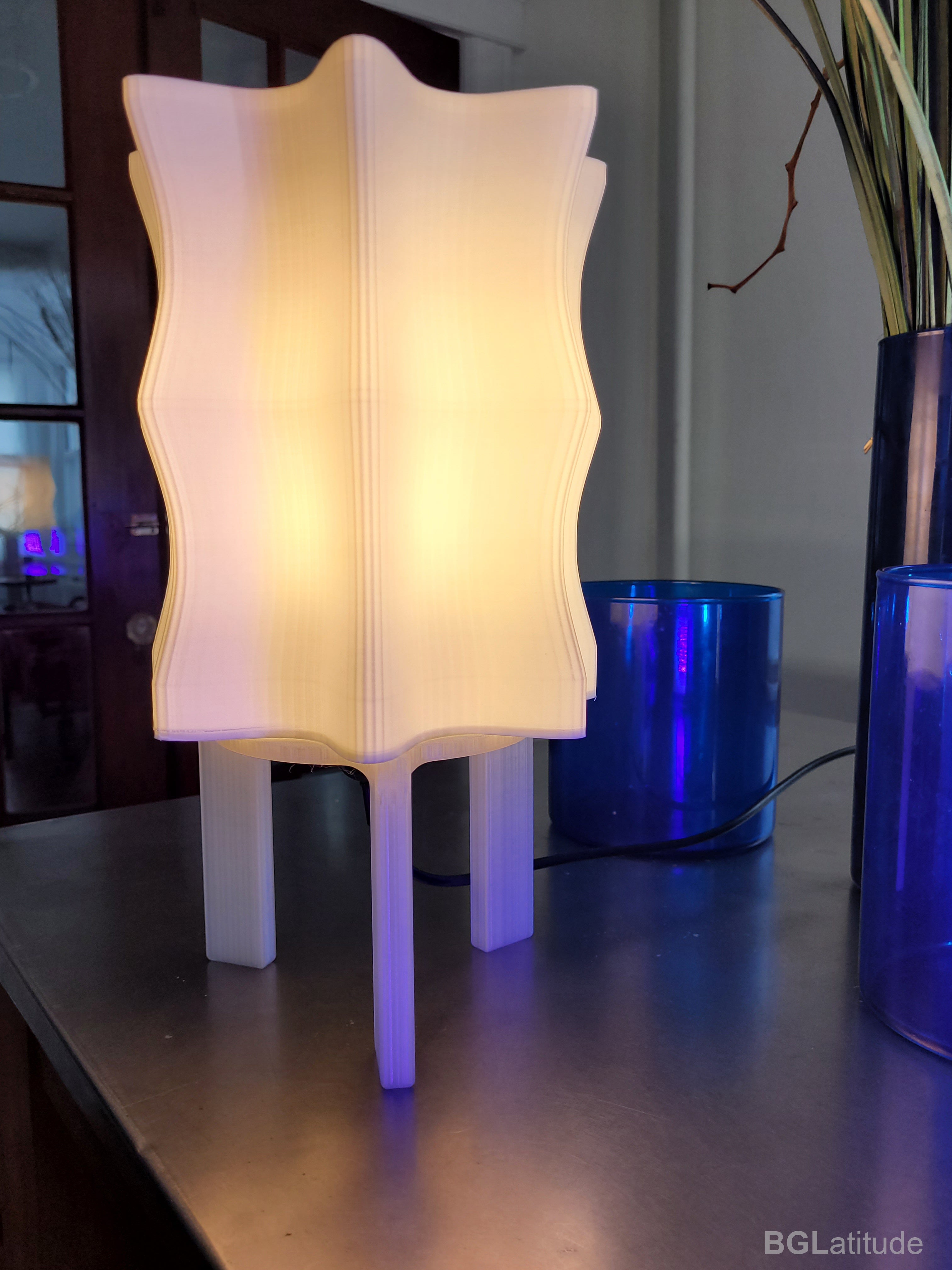 Lightening Flower Lamp