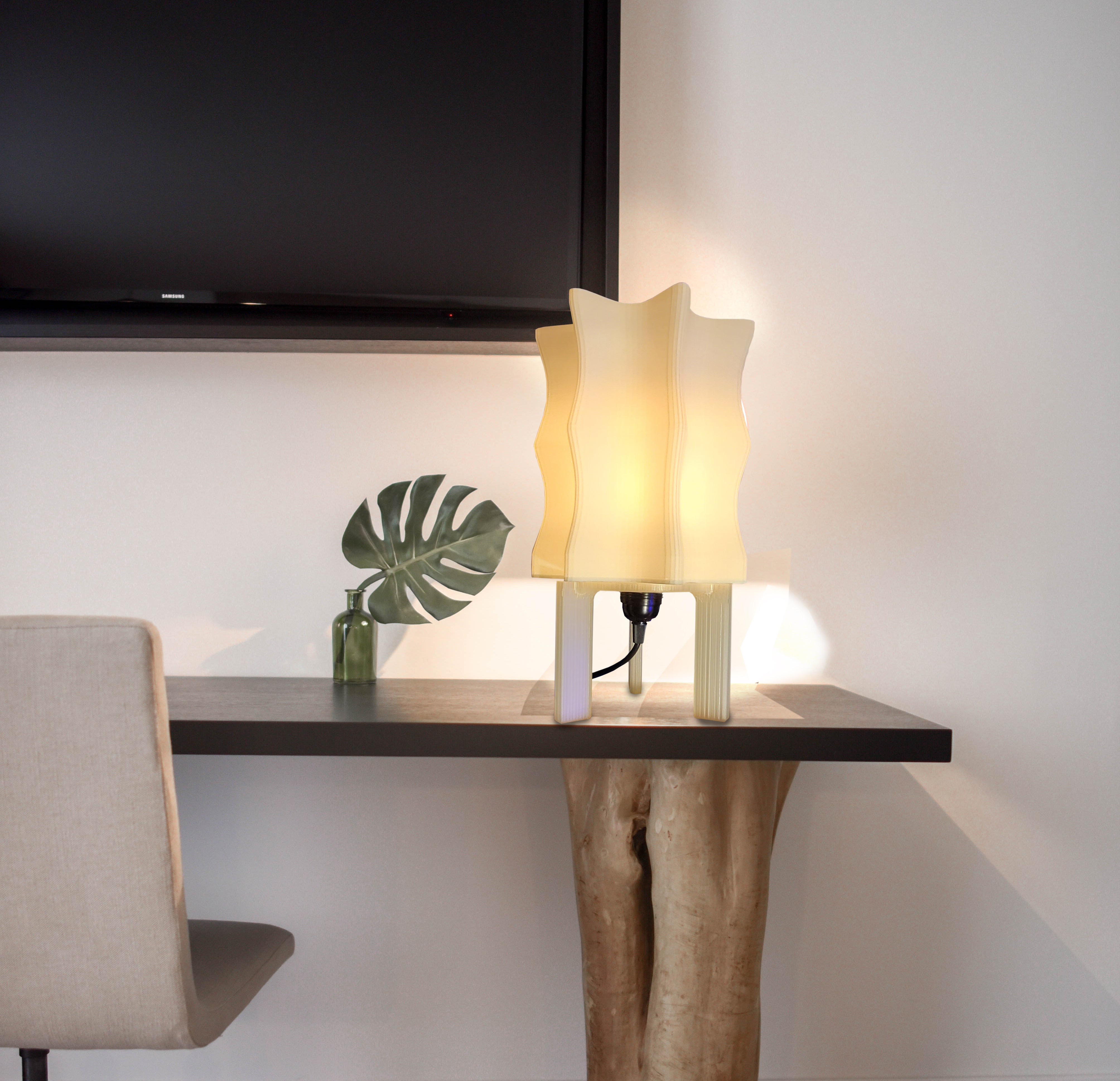 Lightening Flower Lamp